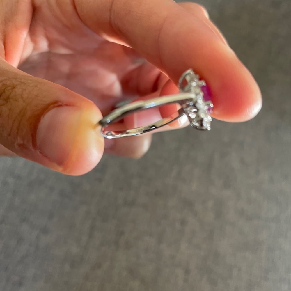TRADED-Ilakaka Sapphire Sterling Silver Ring - Picture 6 of 6